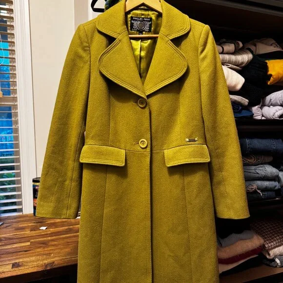 Projek Raw Green Wool Overcoat | Size Medium | EUC - Picture 8 of 8